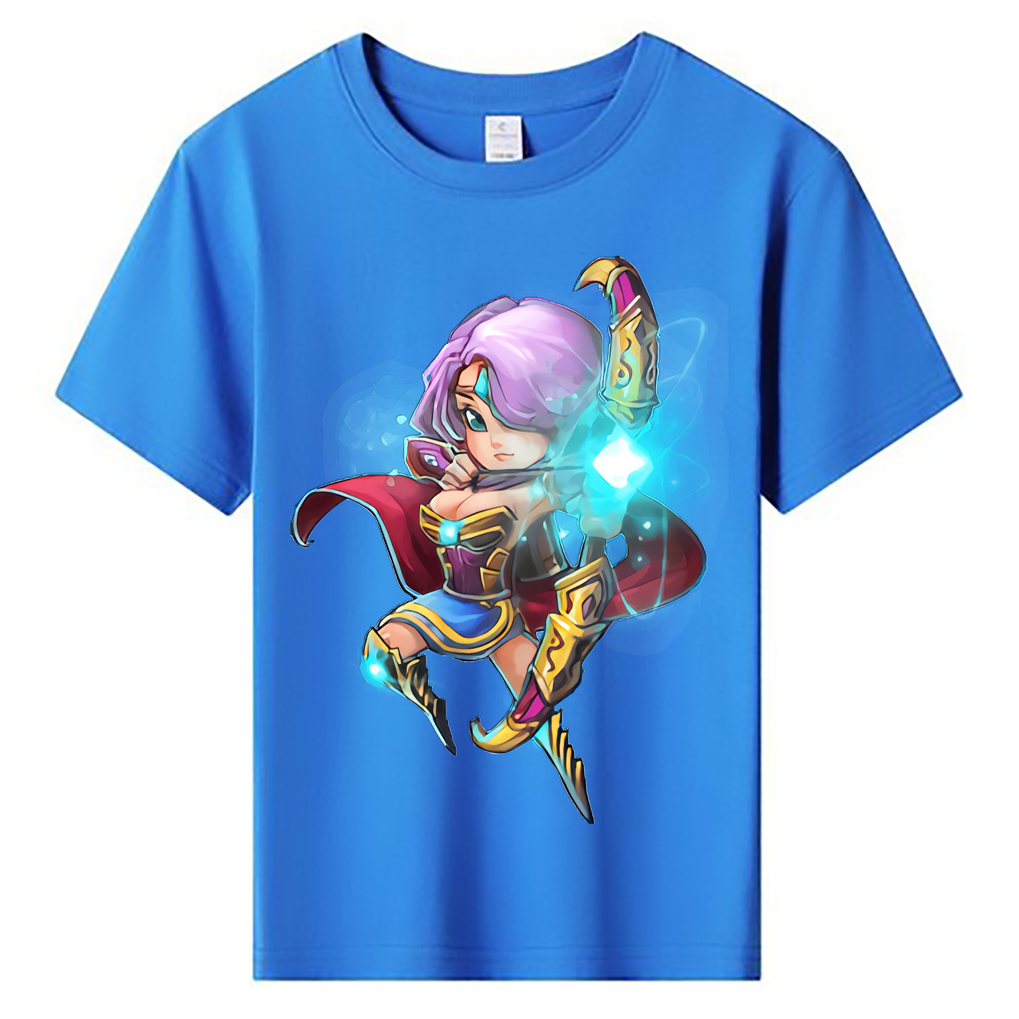 （画像用） リーグ・オブ・レジェンド League of Legends LOL 綿100％キッズTシャツ（フロントプリント）